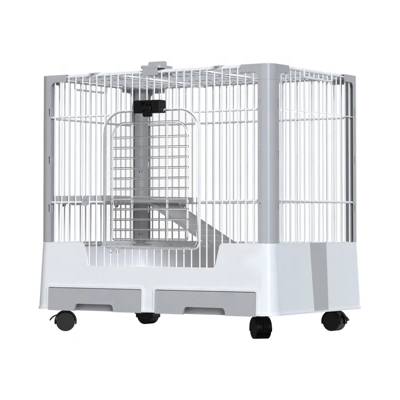 Rabbit Cage Wire - Postmodern Luxury Upgraded Double Doors Pet