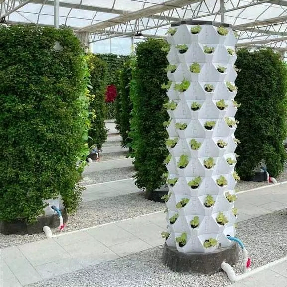 Hydroponic Farming Agriculture - Upgraded Indoor Farming Outdoor Aeroponics Tower