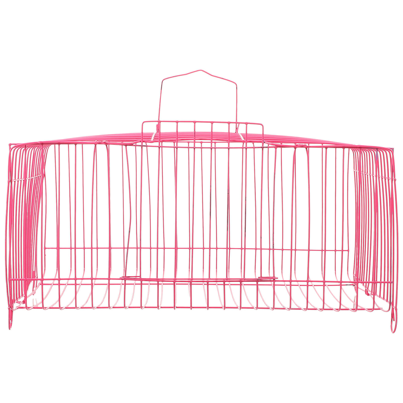 Rabbit Cage Wire - Handheld Portable Pet Parrot Cage Steel