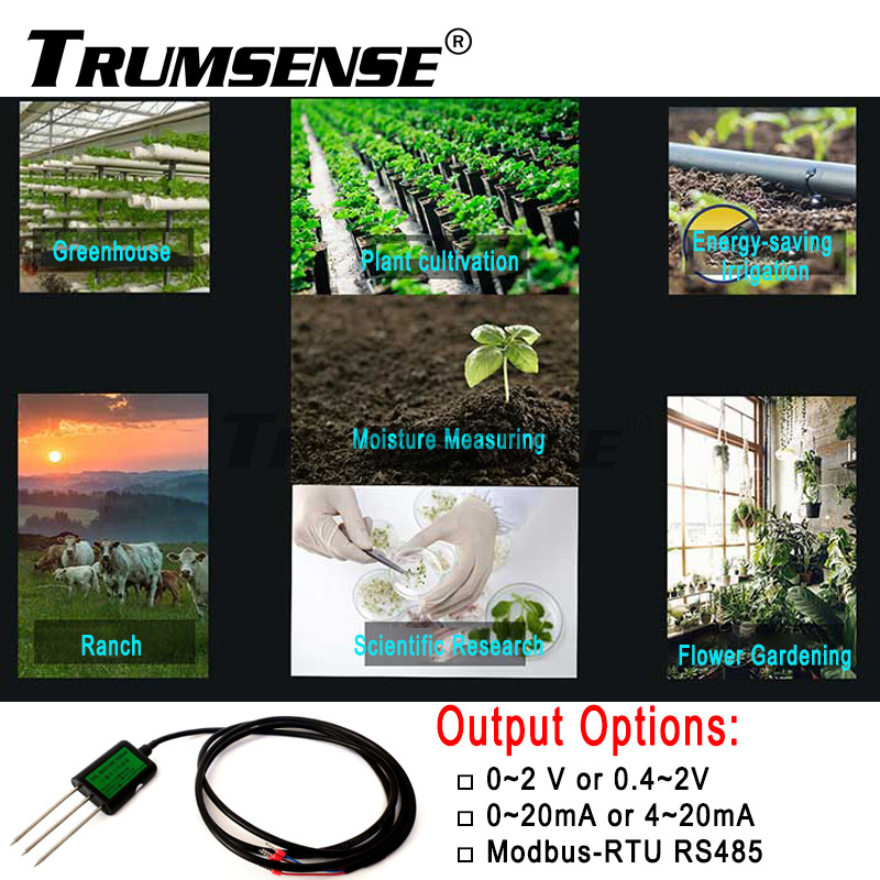 New Generation Chip Trumsense  - огляд і ціна Soil Moisture Sensor