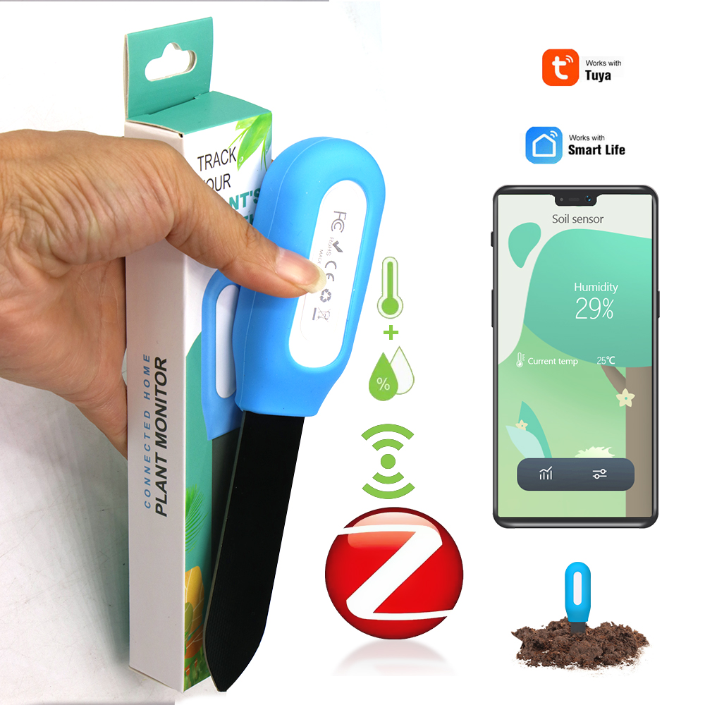 Smart Zigbee Soil Sensor for H - огляд і ціна Soil Moisture Sensor