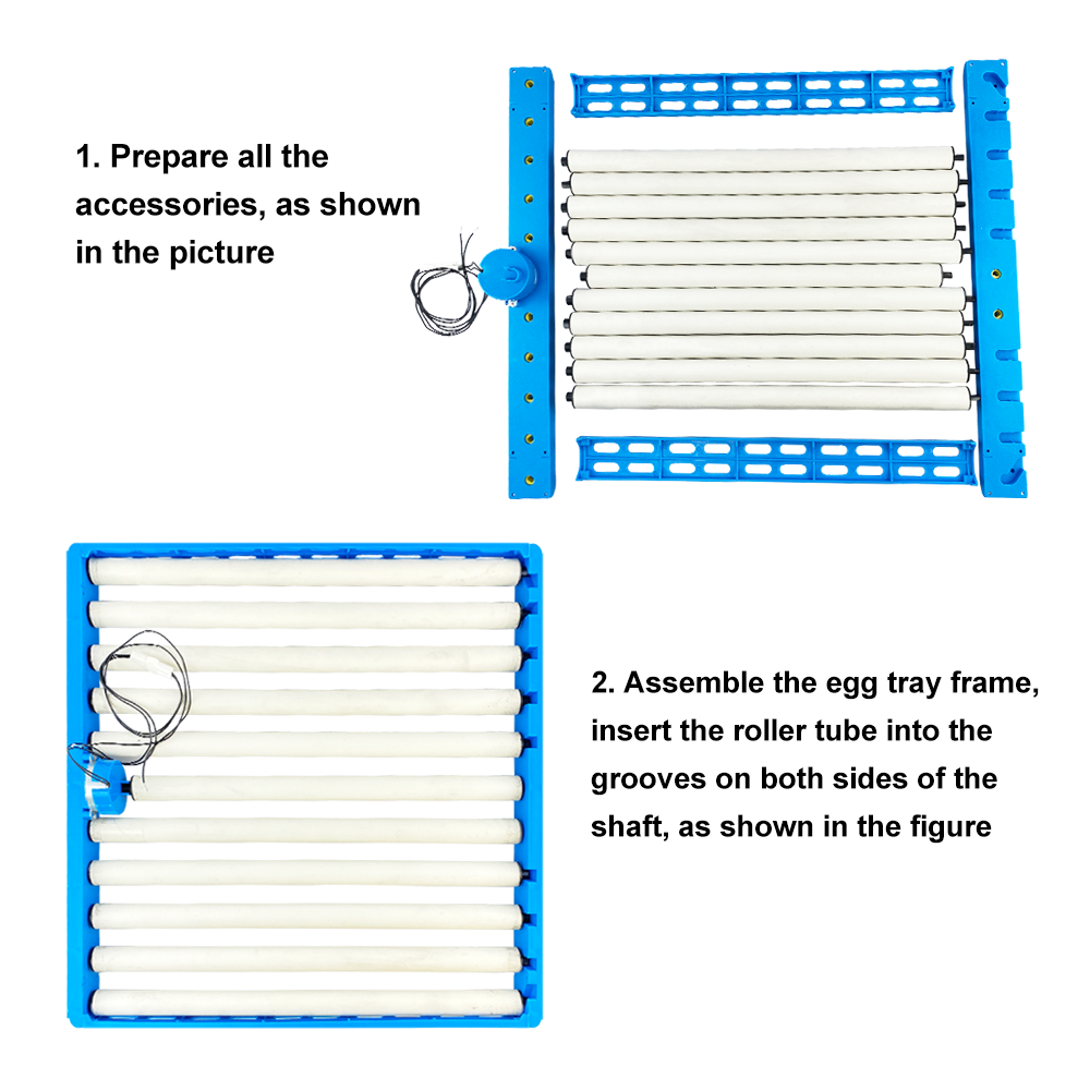 Automatic 360 Degree Rotary Eg - огляд і ціна Quail Egg Incubator