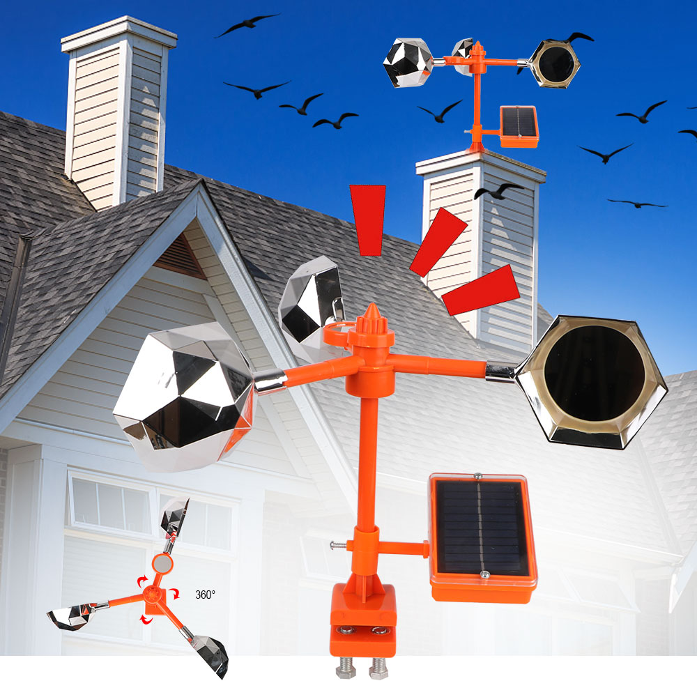 Solar Reflective Bird Repeller - огляд і ціна Solar Bird Scarer