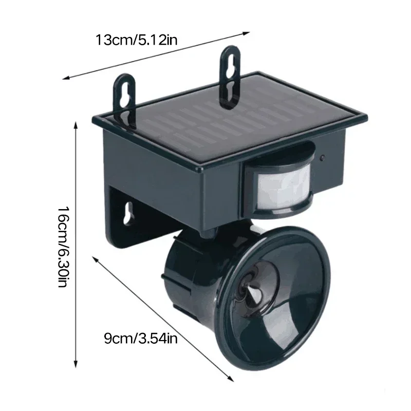 2026 NEW Outdoor Solar Ultraso - огляд і ціна Solar Bird Scarer