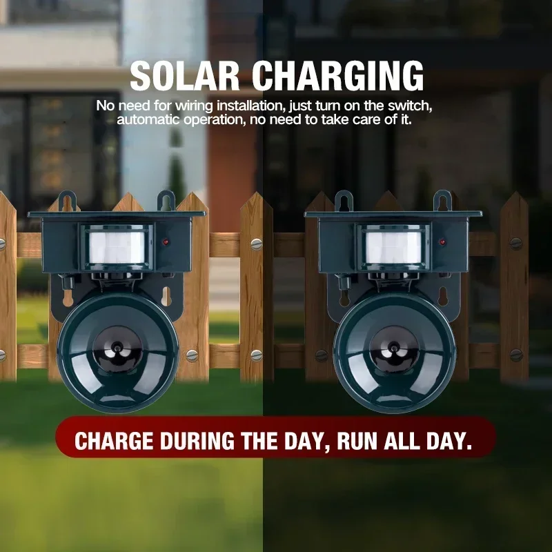 2026 NEW Outdoor Solar Ultraso - огляд і ціна Solar Bird Scarer