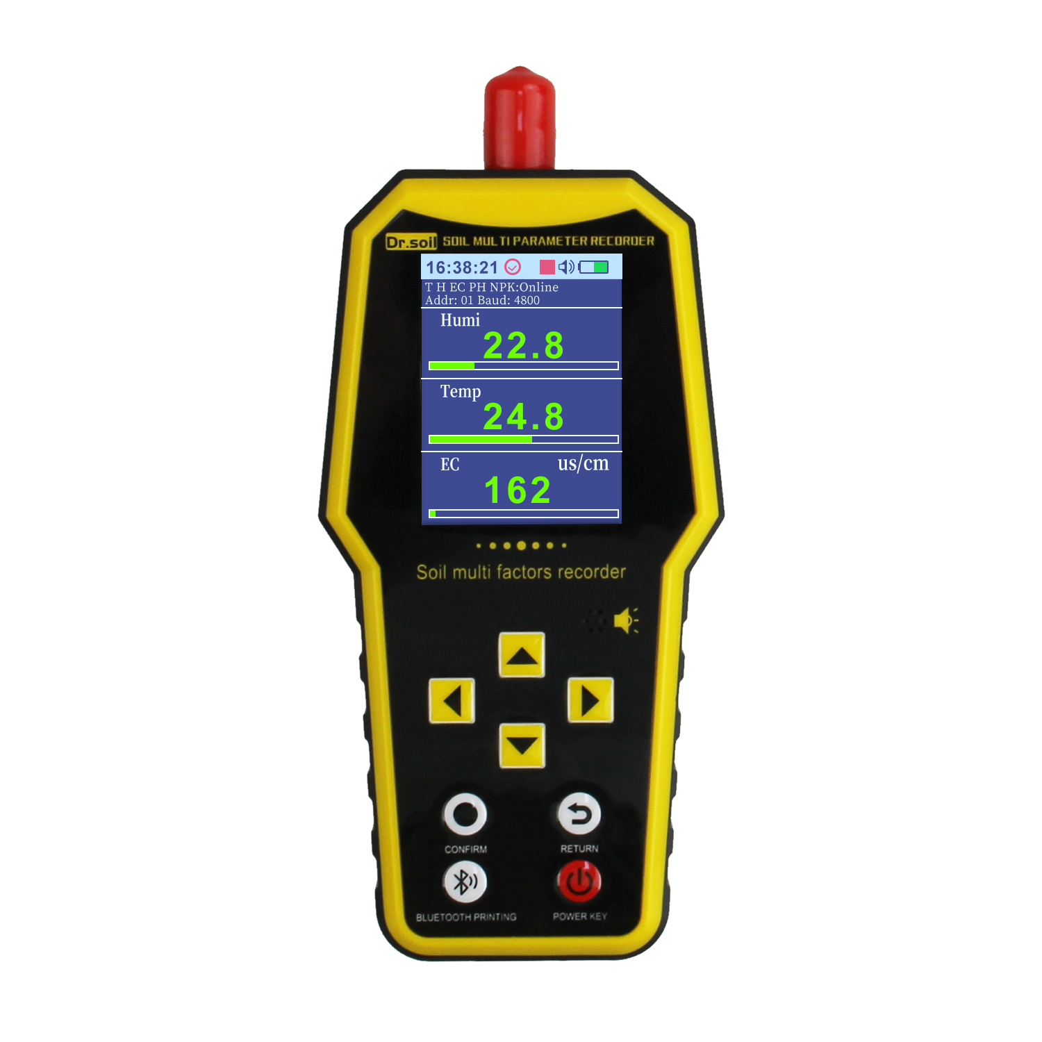 7 in 1 Portable Soil Moisture  - огляд і ціна Soil Moisture Sensor