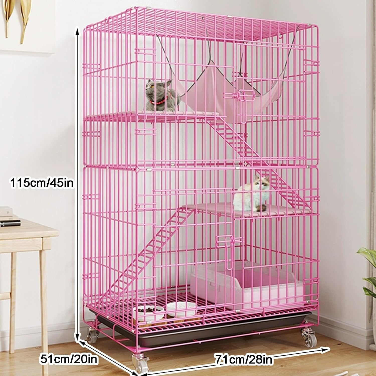 Foldable 3 Tier Cat Enclosure  - огляд і ціна Rabbit Cage Wire