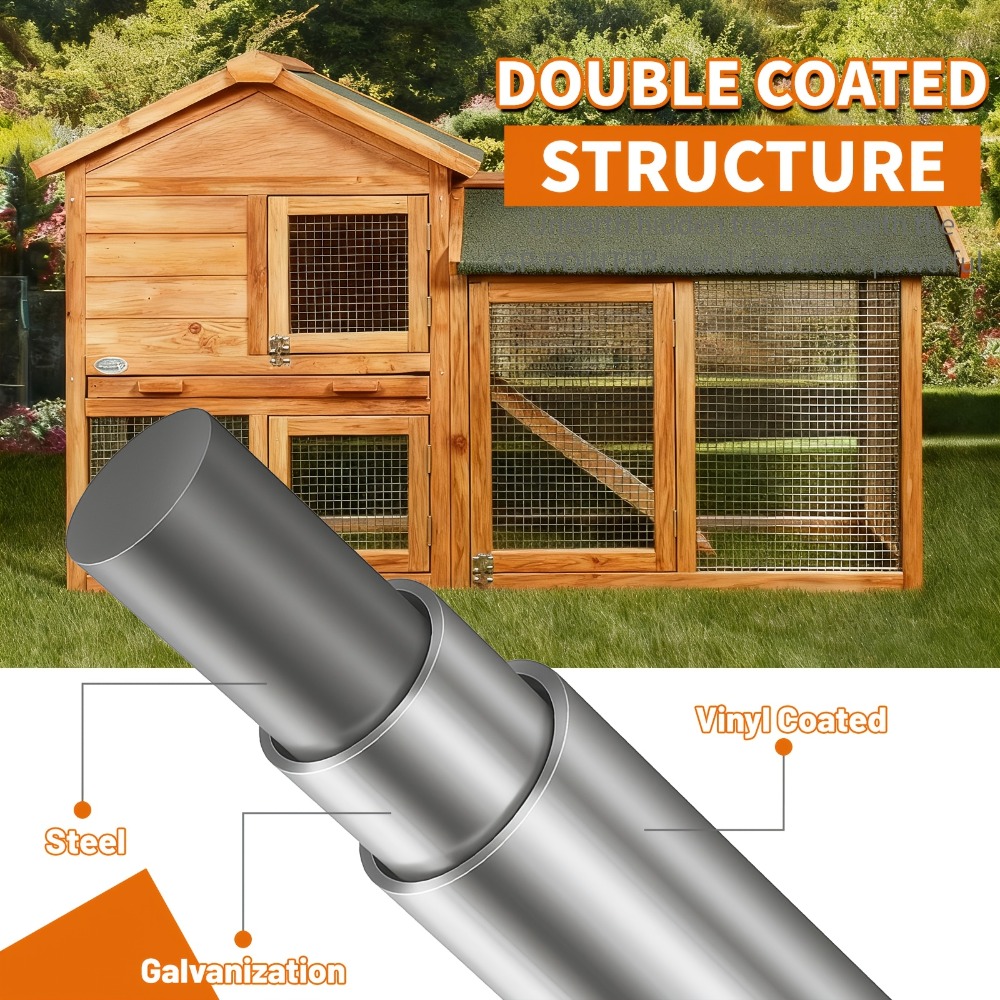 Double Layer Hot-dip Galvanize - огляд і ціна Rabbit Cage Wire