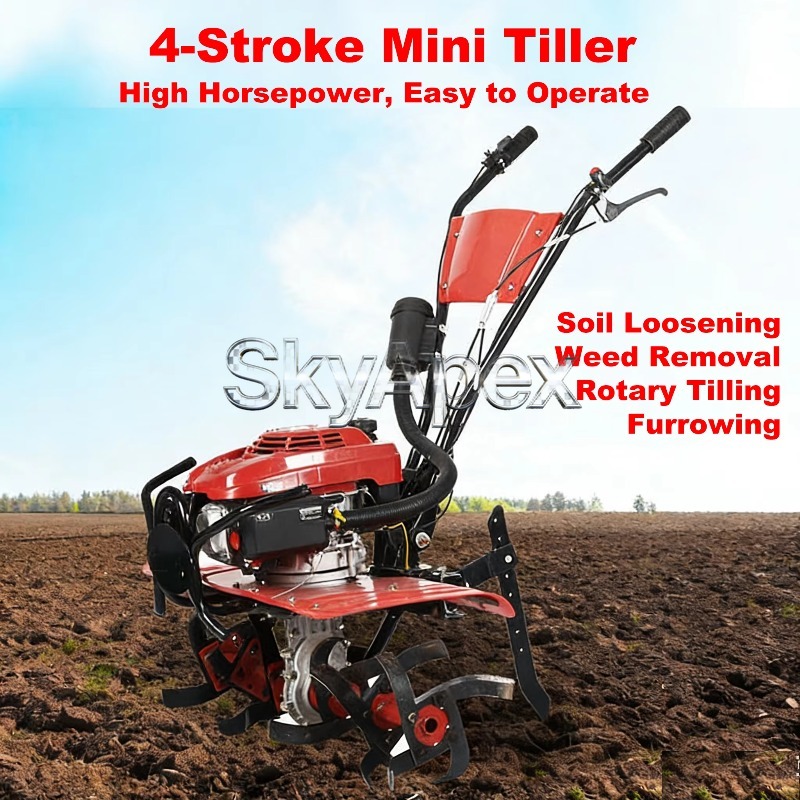 Four Stroke Mini Farm Cultivat - огляд і ціна Soil Tilling Cultivator