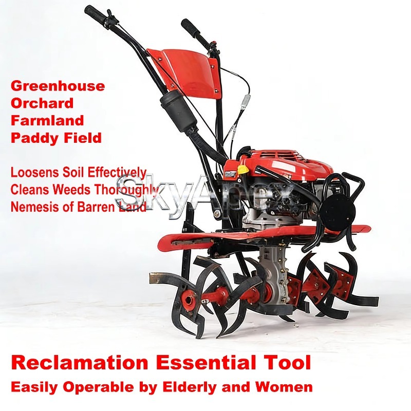Four Stroke Mini Farm Cultivat - огляд і ціна Soil Tilling Cultivator
