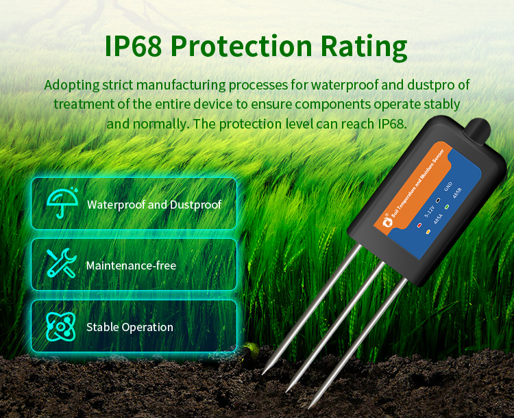 IOT 4G Farming Digital Soil Np - огляд і ціна Soil Moisture Sensor