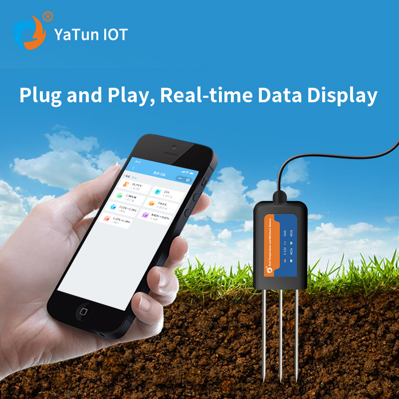 IOT 4G Farming Digital Soil Np - огляд і ціна Soil Moisture Sensor