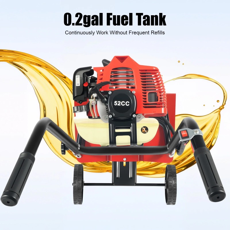Tiller,52CC 2 Stroke Garden Cu - огляд і ціна Soil Tilling Cultivator