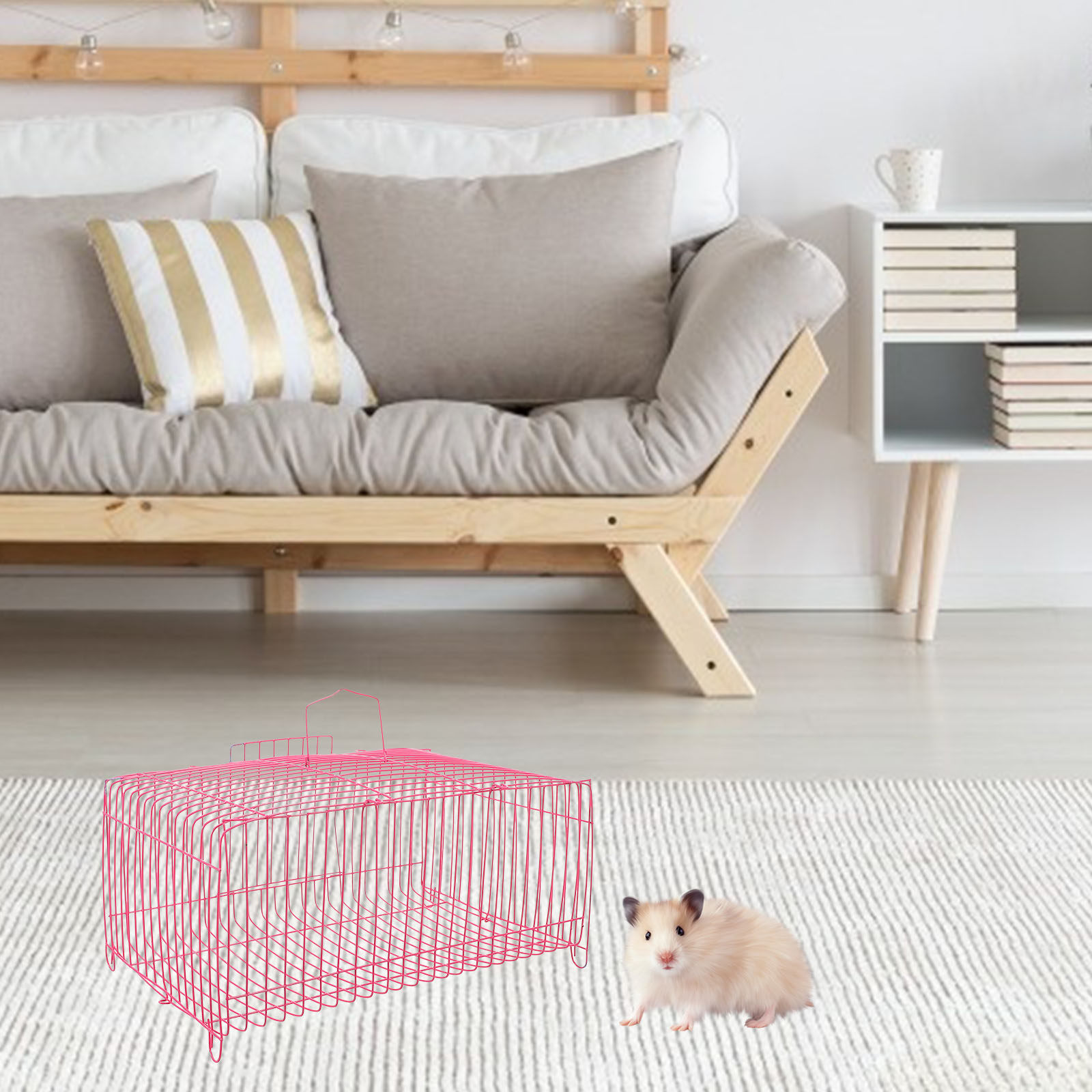 Handheld Portable Bird Cage St - огляд і ціна Rabbit Cage Wire