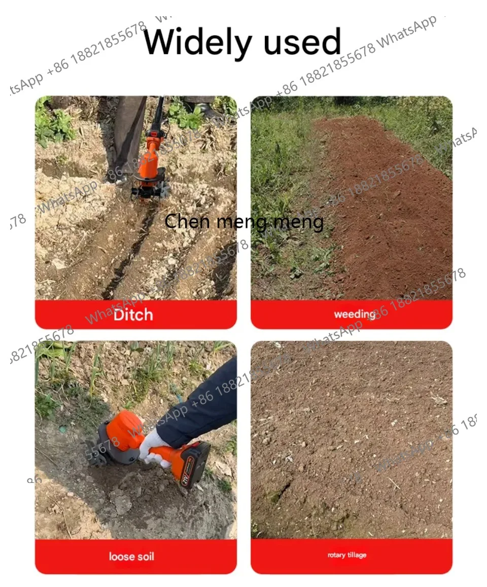 New arrive 2 In 1 Electric Gar - огляд і ціна Soil Tilling Cultivator
