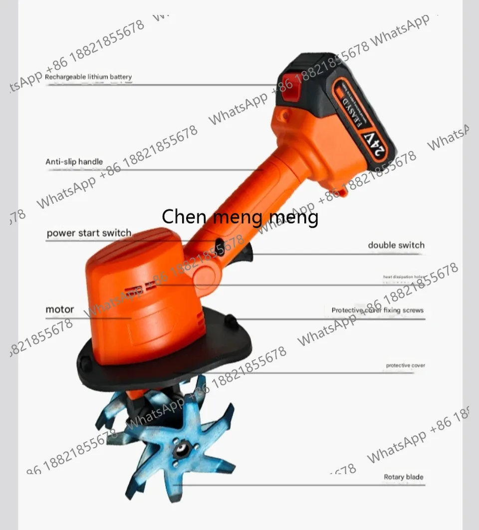 New arrive 2 In 1 Electric Gar - огляд і ціна Soil Tilling Cultivator