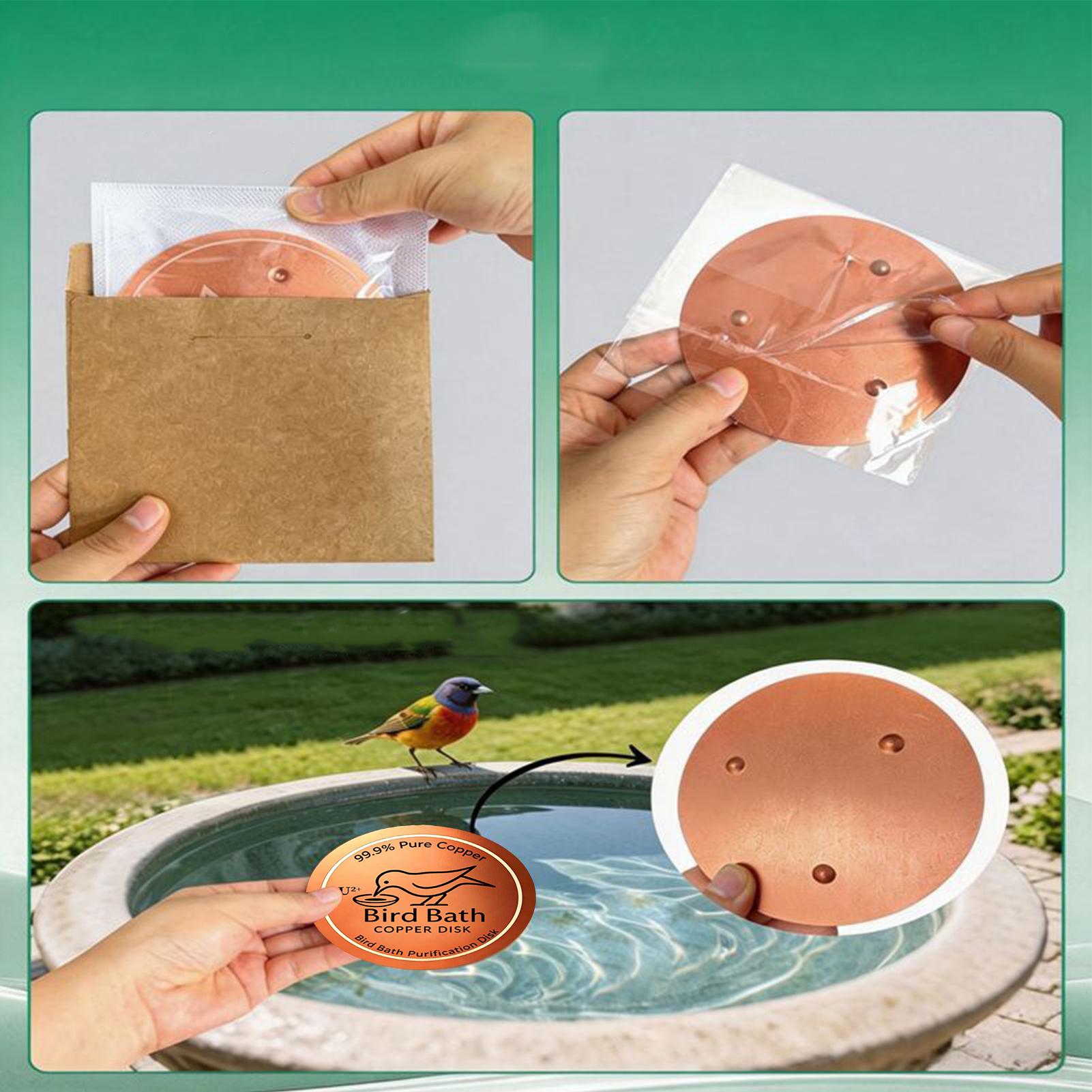 Bird Bath Copper Disc 0.6mm Th - огляд і ціна Farming & Agriculture Word Stacks