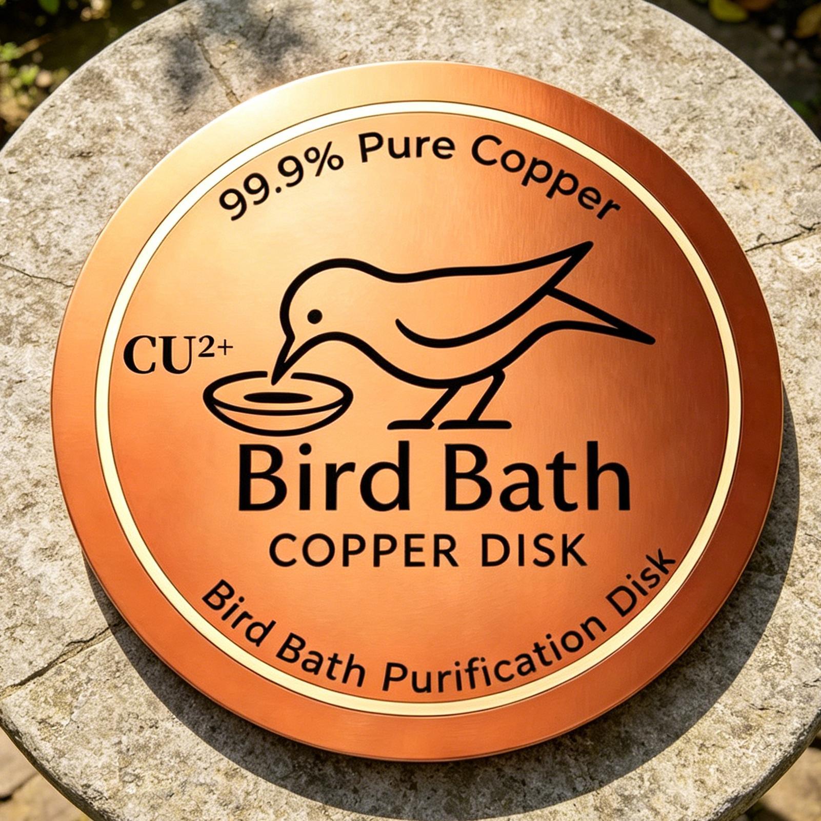 Bird Bath Copper Disc 0.6mm Th - огляд і ціна Farming & Agriculture Word Stacks